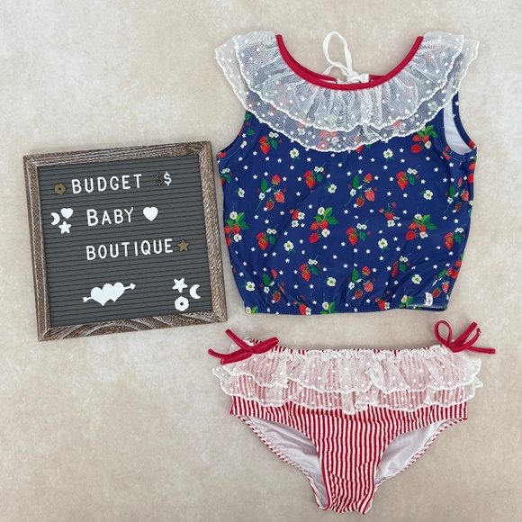Love & Grow Strawberry Tankini 14/16Y